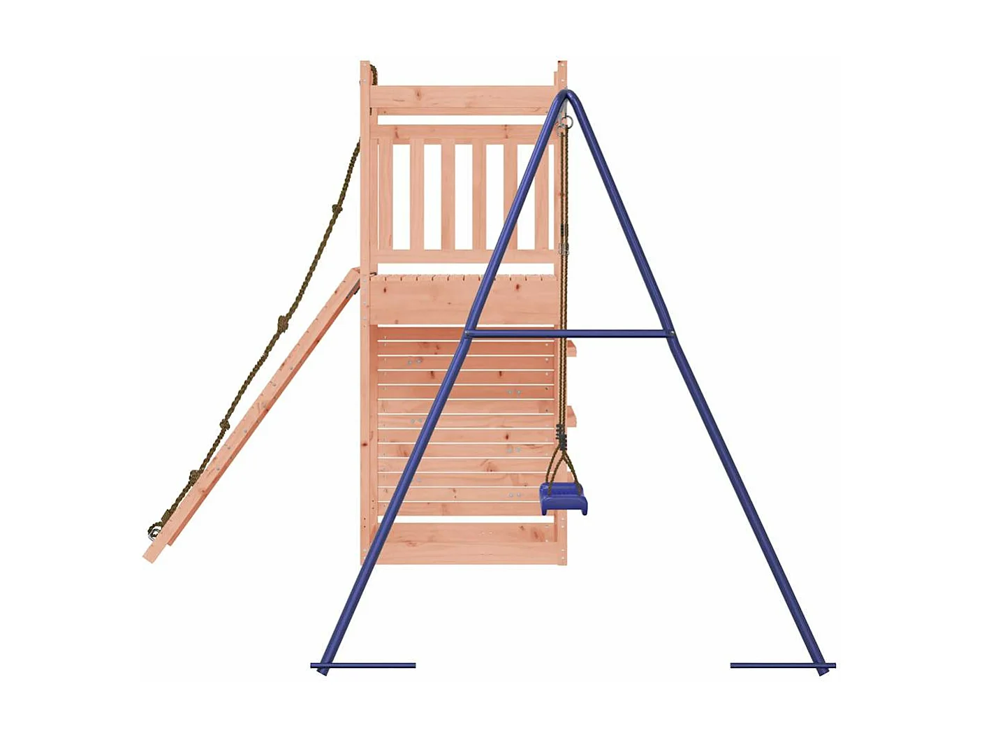 Parco giochi all'aperto in legno massello di douglas