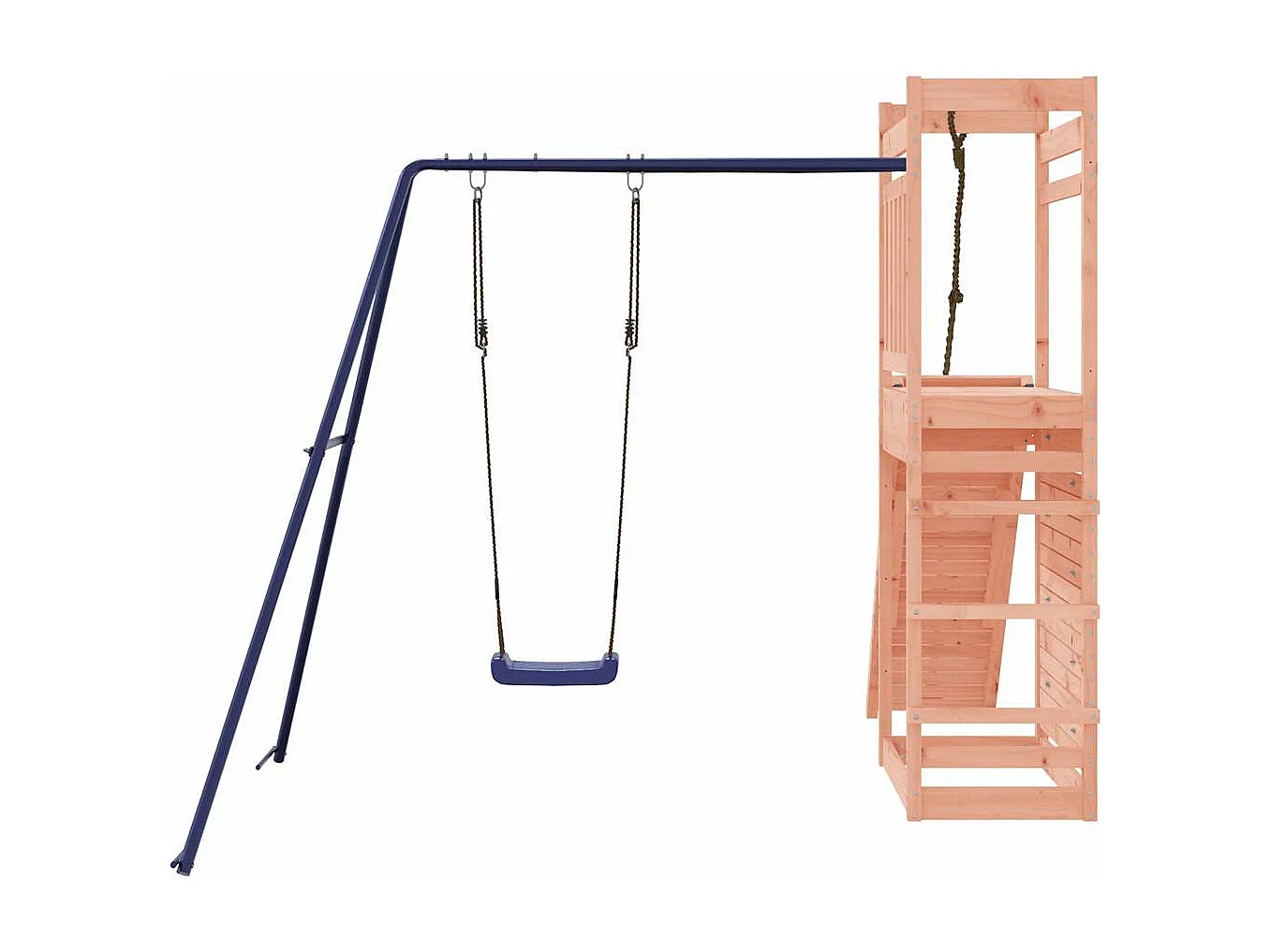 Parco giochi all'aperto in legno massello di douglas