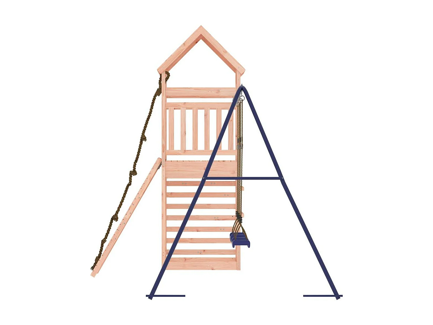 Parco giochi all'aperto in legno massello di douglas