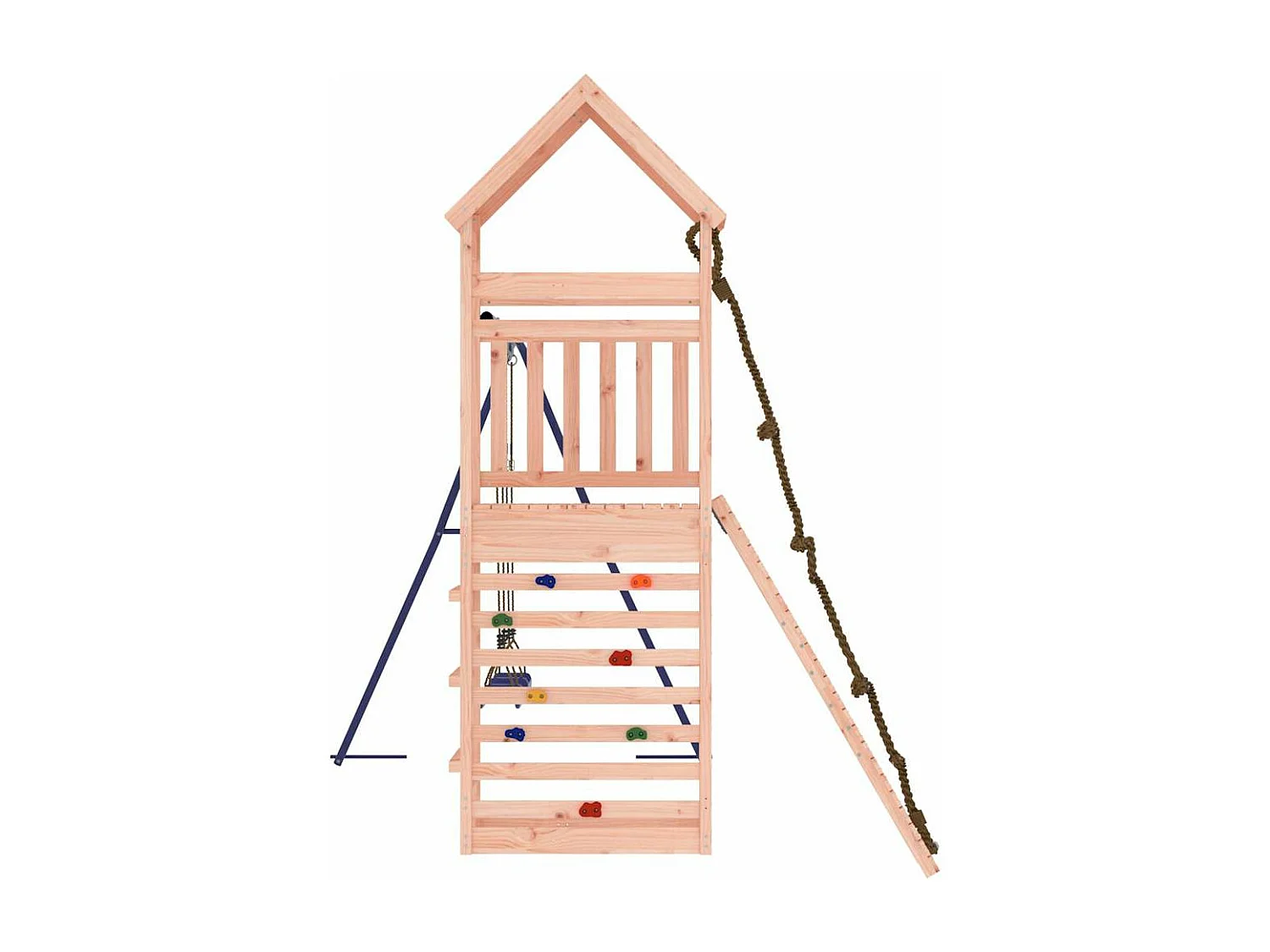 Parco giochi all'aperto in legno massello di douglas