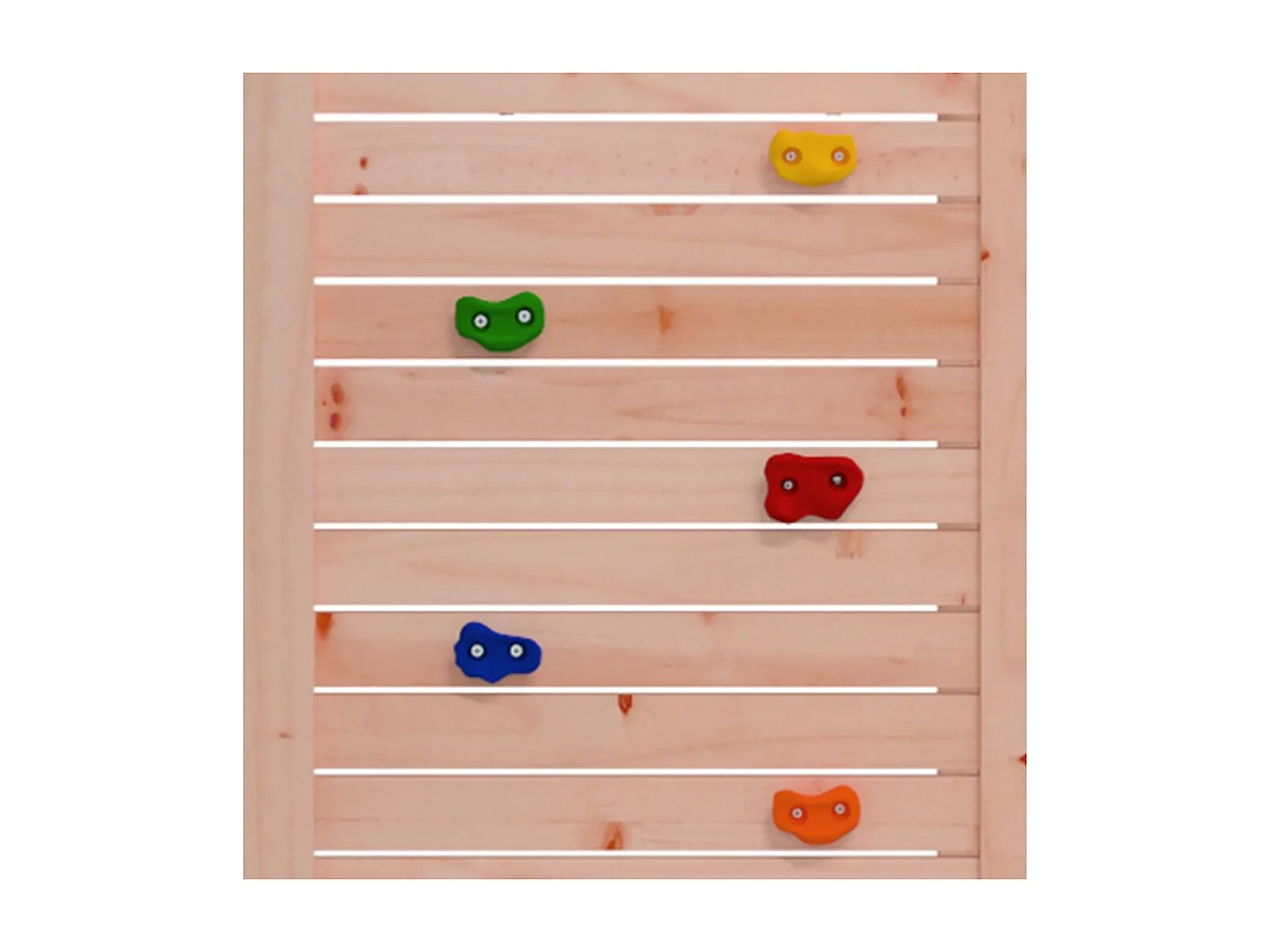 Parque infantil al aire libre de madera maciza douglas