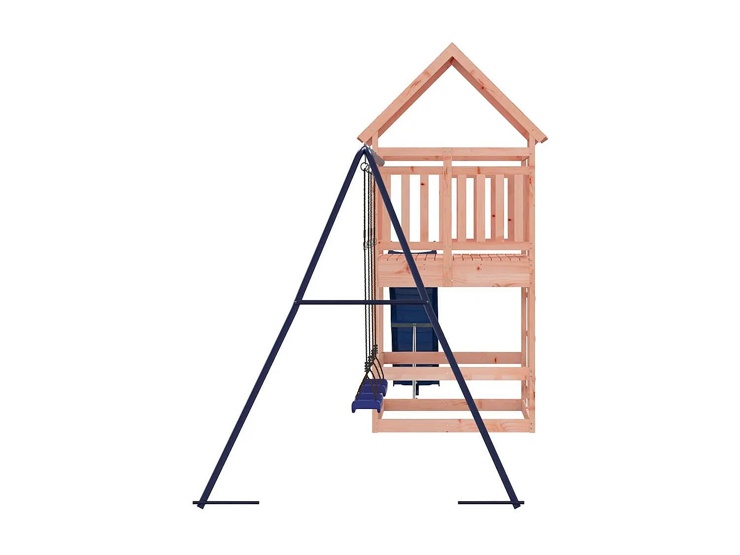 Parco giochi all'aperto in legno massello di douglas