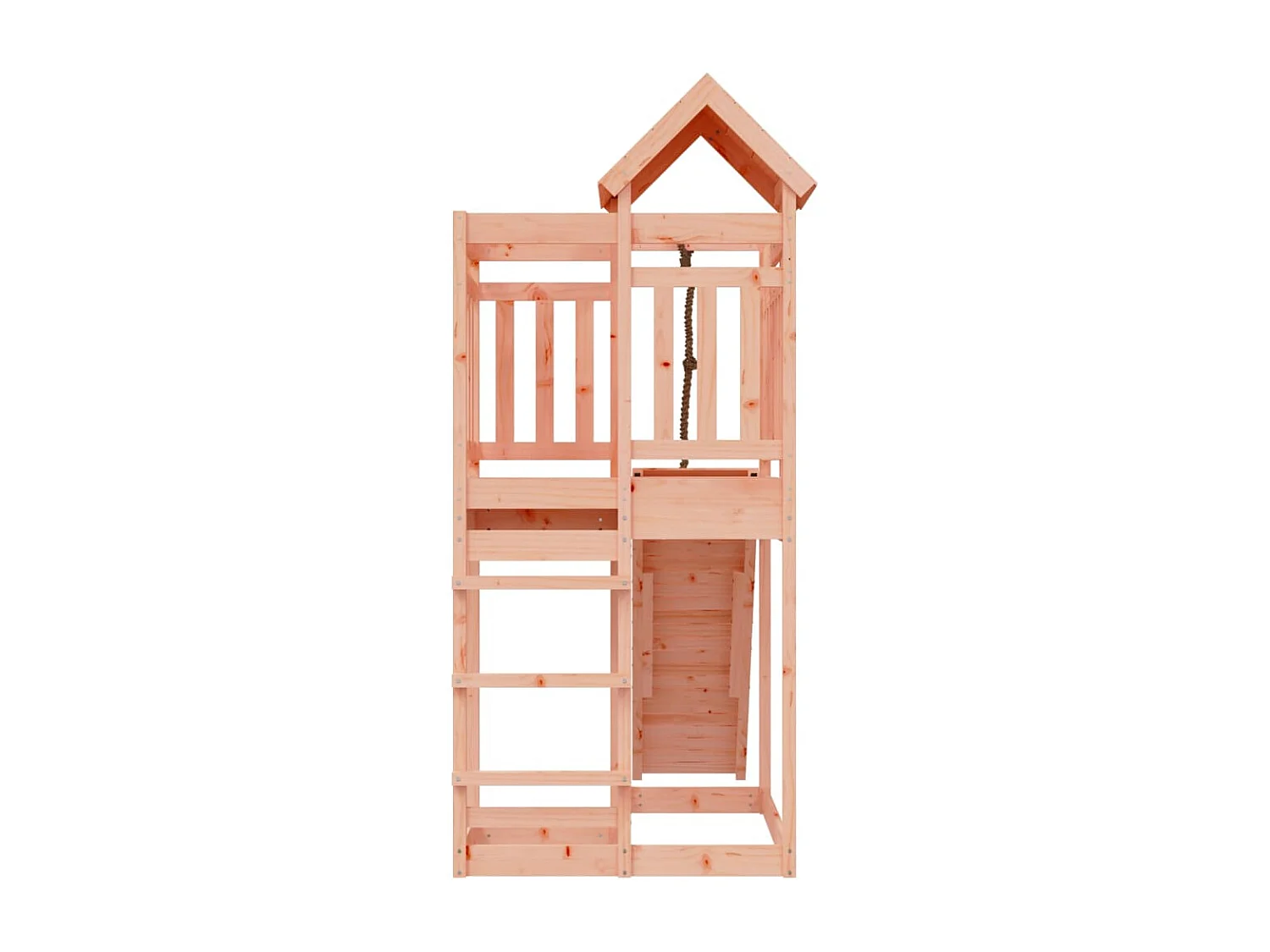 Maisonnette de jeu avec mur d'escalade bois massif Douglas