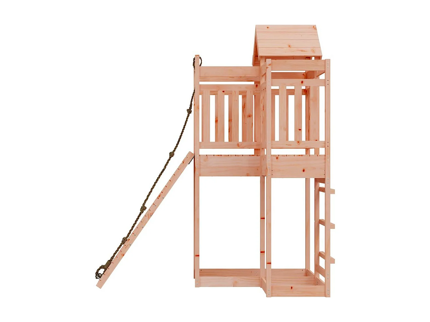 Maisonnette de jeu avec mur d'escalade bois massif Douglas