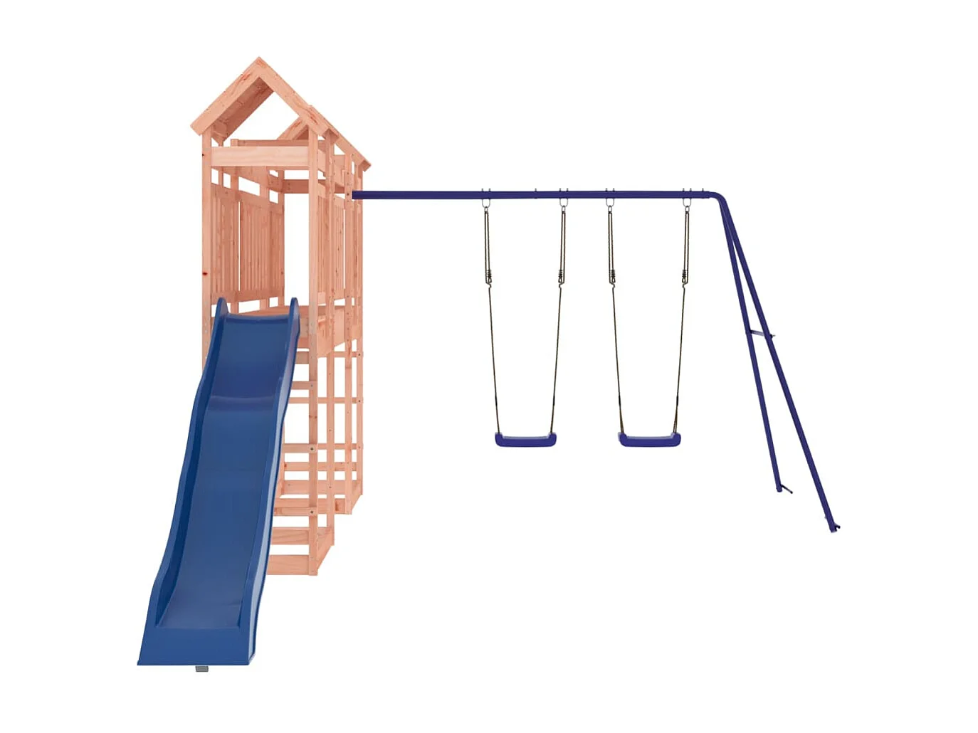 Parco giochi all'aperto in legno massello di douglas