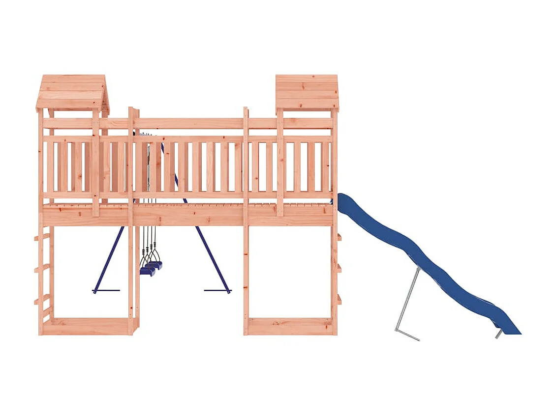 Parco giochi all'aperto in legno massello di douglas