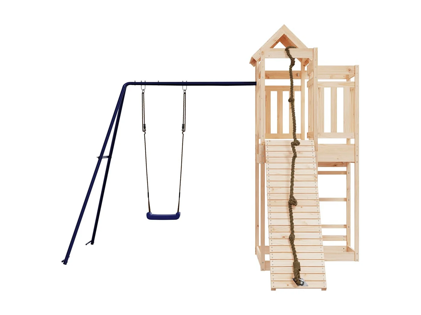 Aire de jeux d'extérieur bois de pin massif