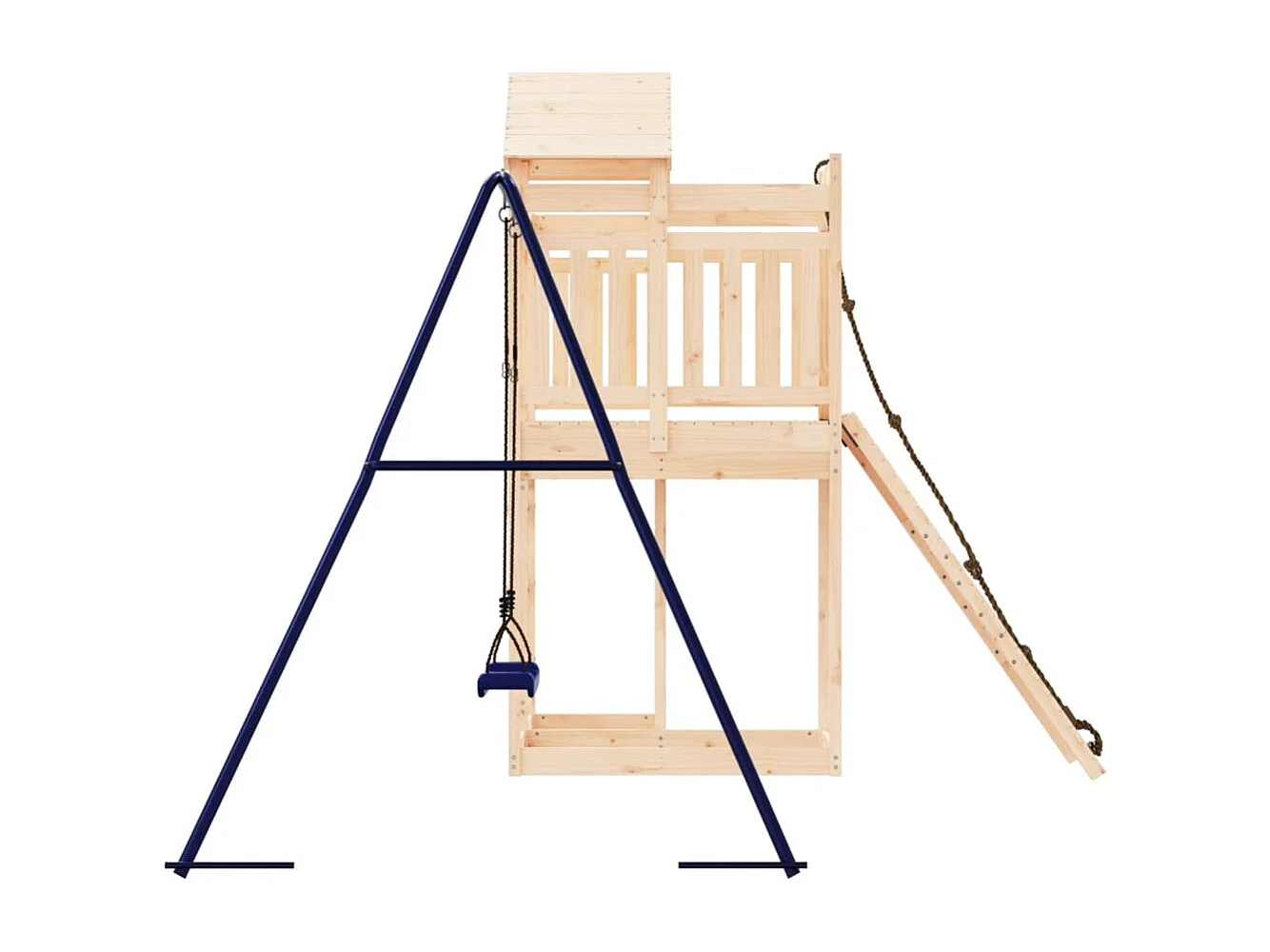 Aire de jeux d'extérieur bois de pin massif