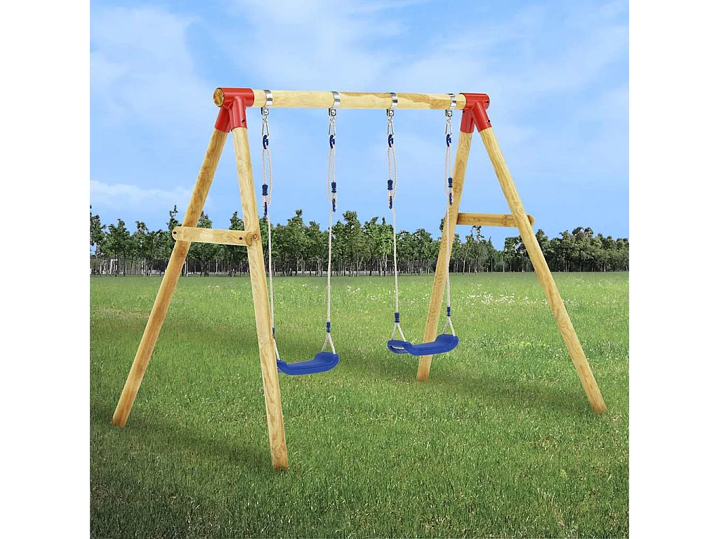 Ensemble de balan?oire 230x130x166 cm Pinède