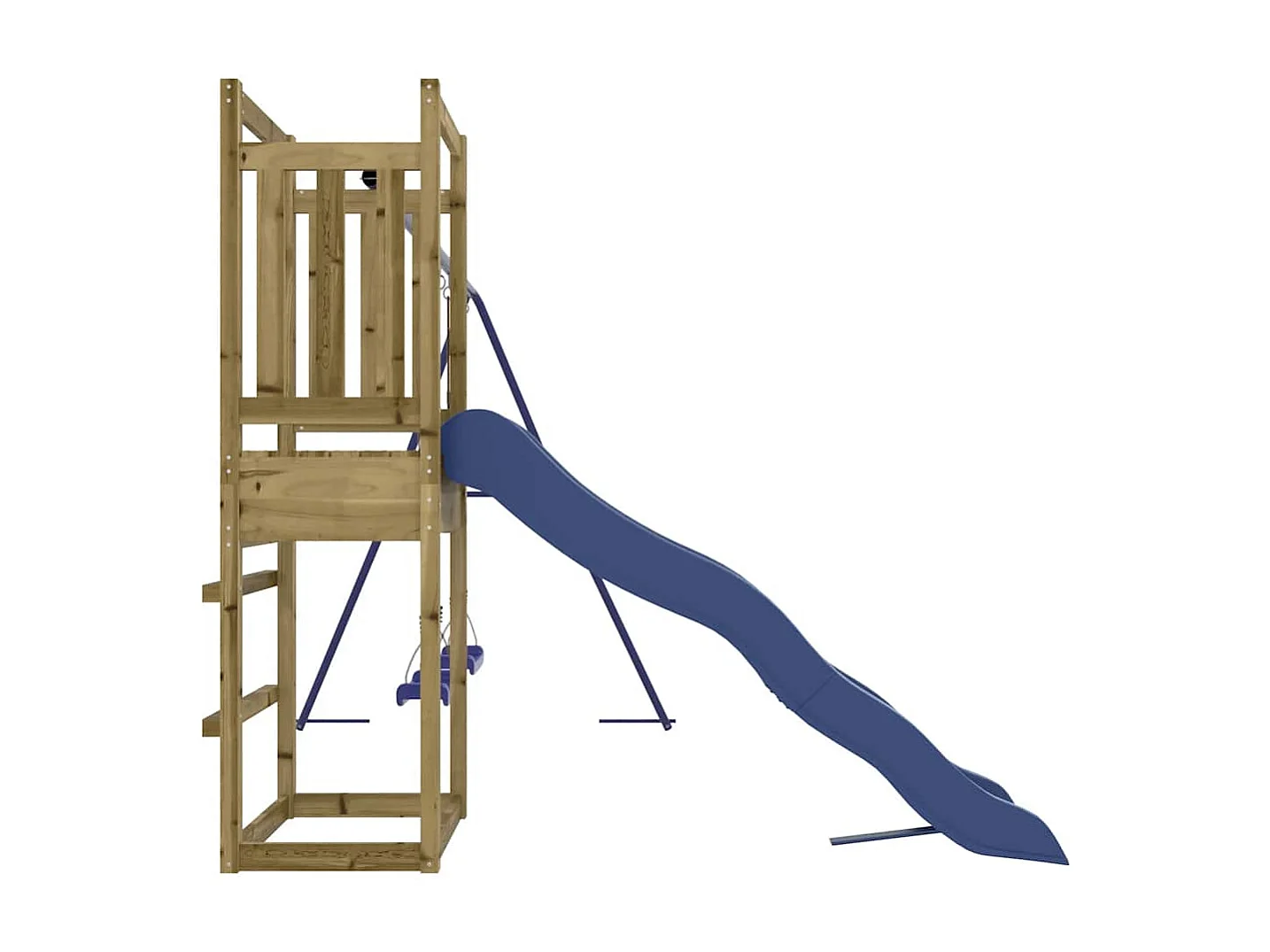 Aire de jeux d'extérieur bois de pin imprégné