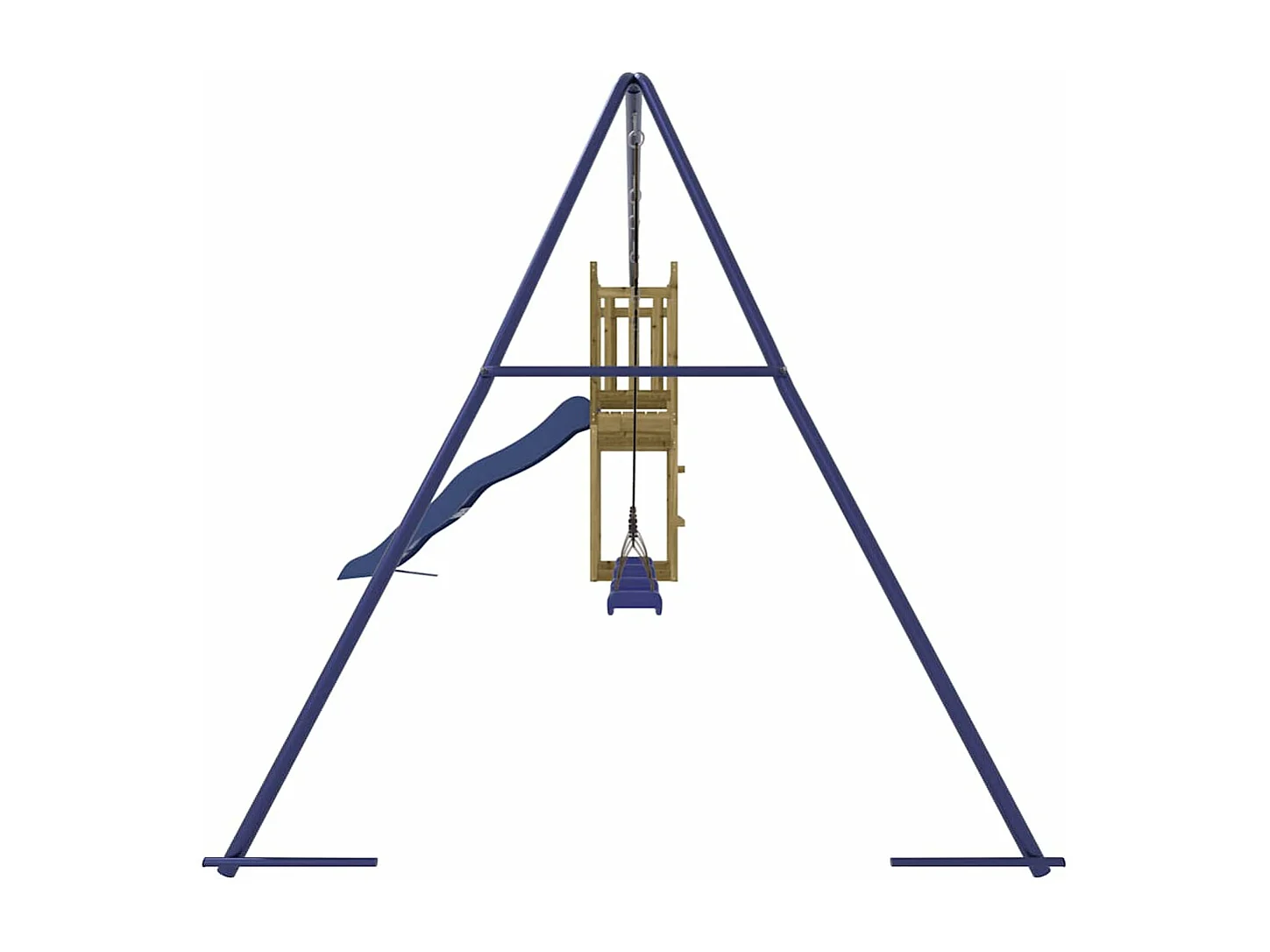 Aire de jeux d'extérieur bois de pin imprégné