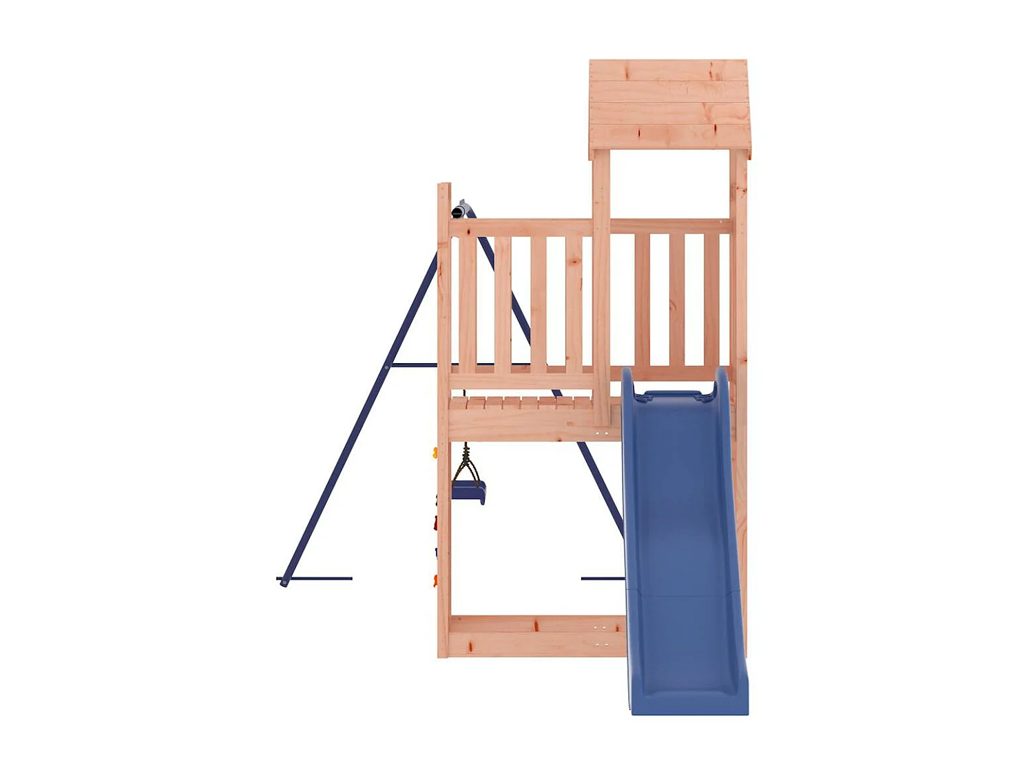 Parco giochi all'aperto in legno massello di douglas