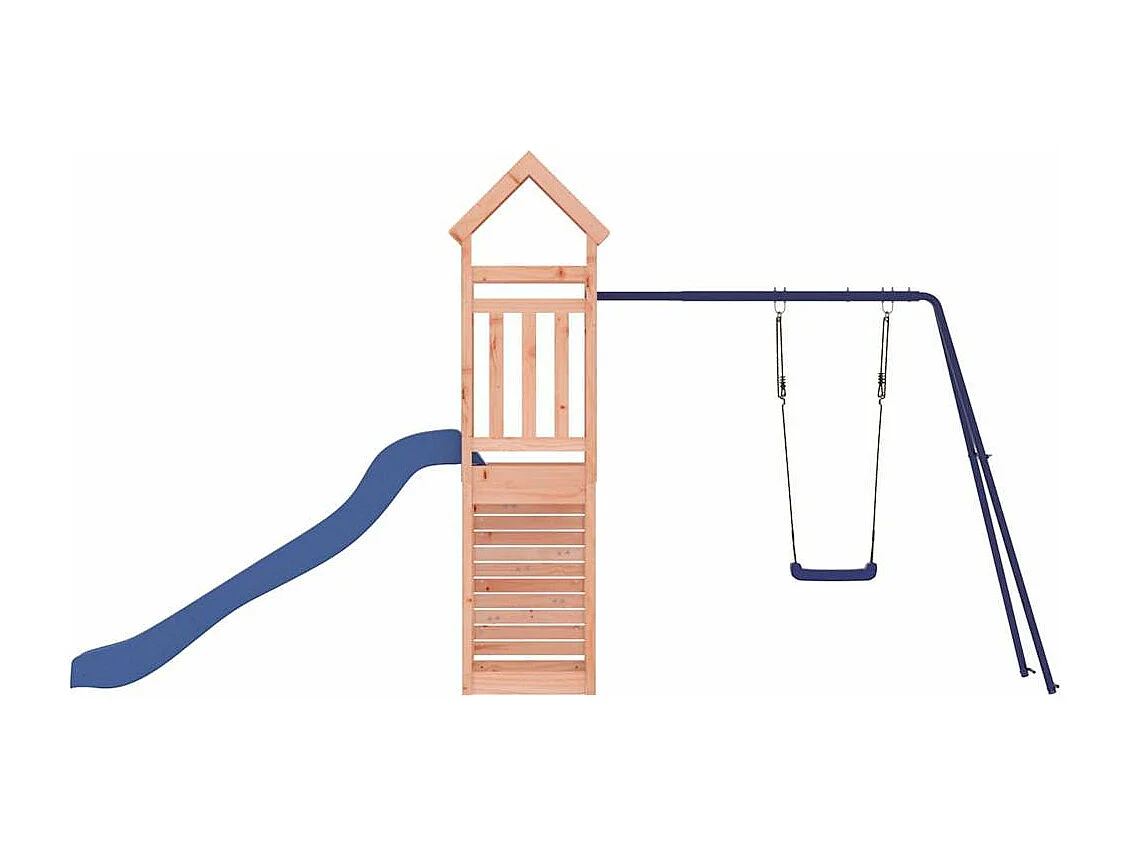 Parco giochi all'aperto in legno massello di douglas