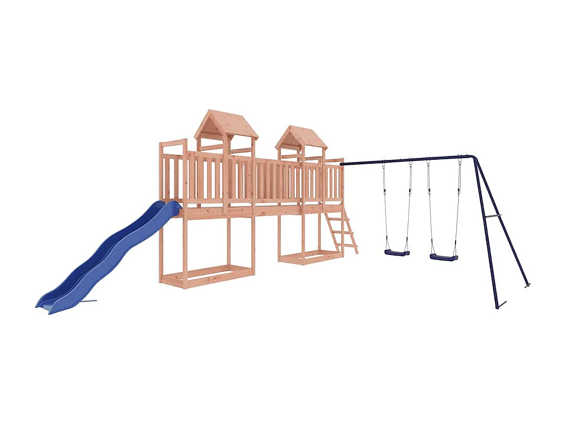 Aire de jeux d'extérieur bois massif de douglas