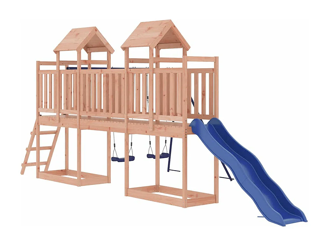 Aire de jeux d'extérieur bois massif de douglas