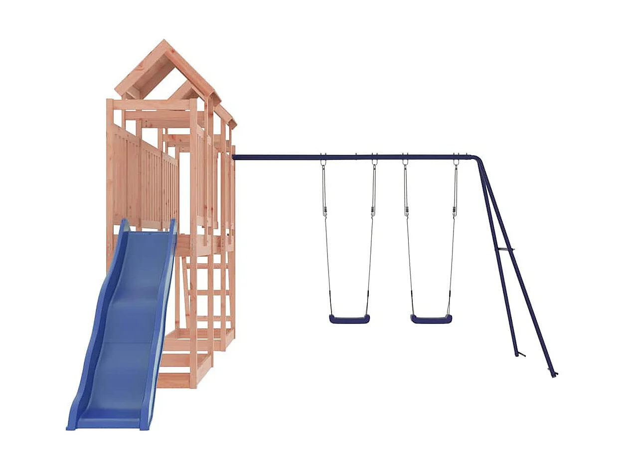 Aire de jeux d'extérieur bois massif de douglas