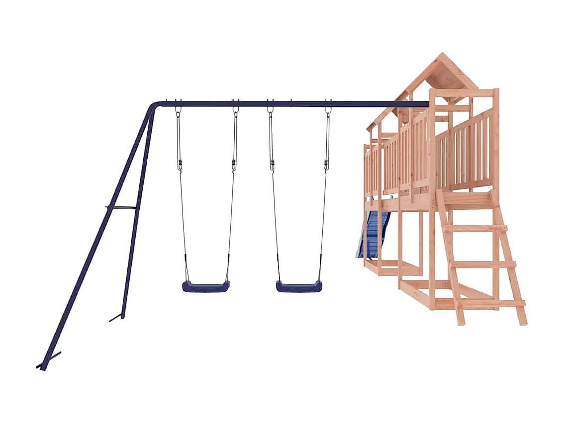 Aire de jeux d'extérieur bois massif de douglas