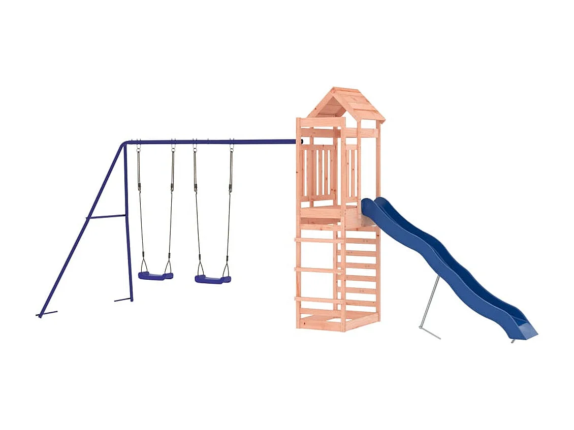 Aire de jeux d'extérieur bois massif de douglas