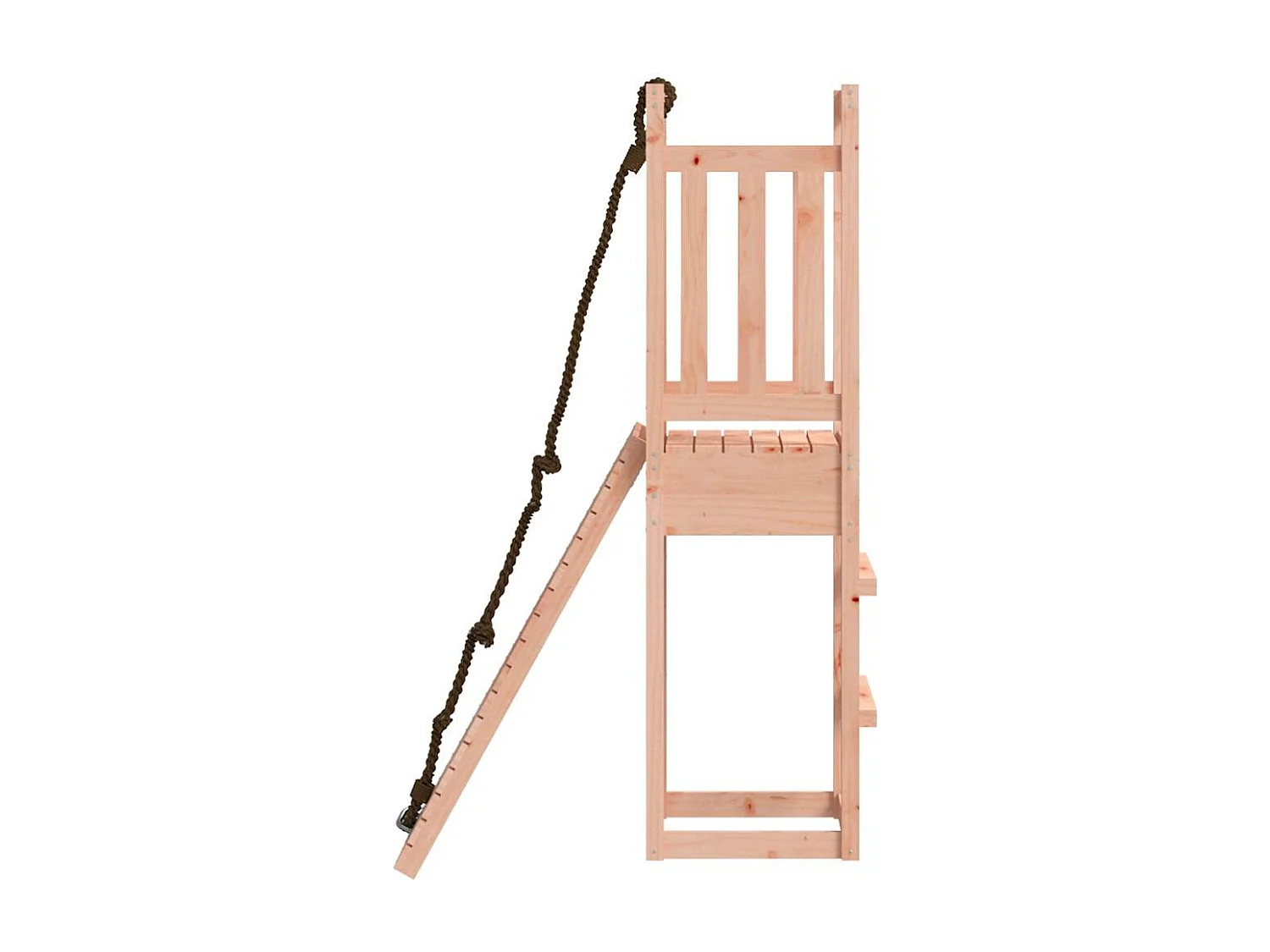 Casetta da gioco con parete da arrampicata in legno massello Douglas