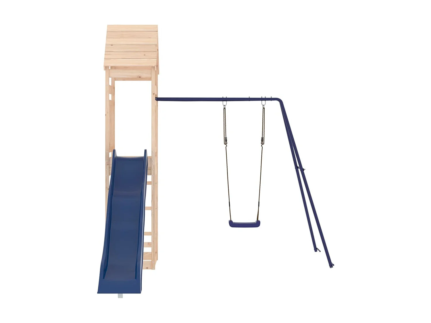 Parque infantil exterior em madeira de pinho maciça