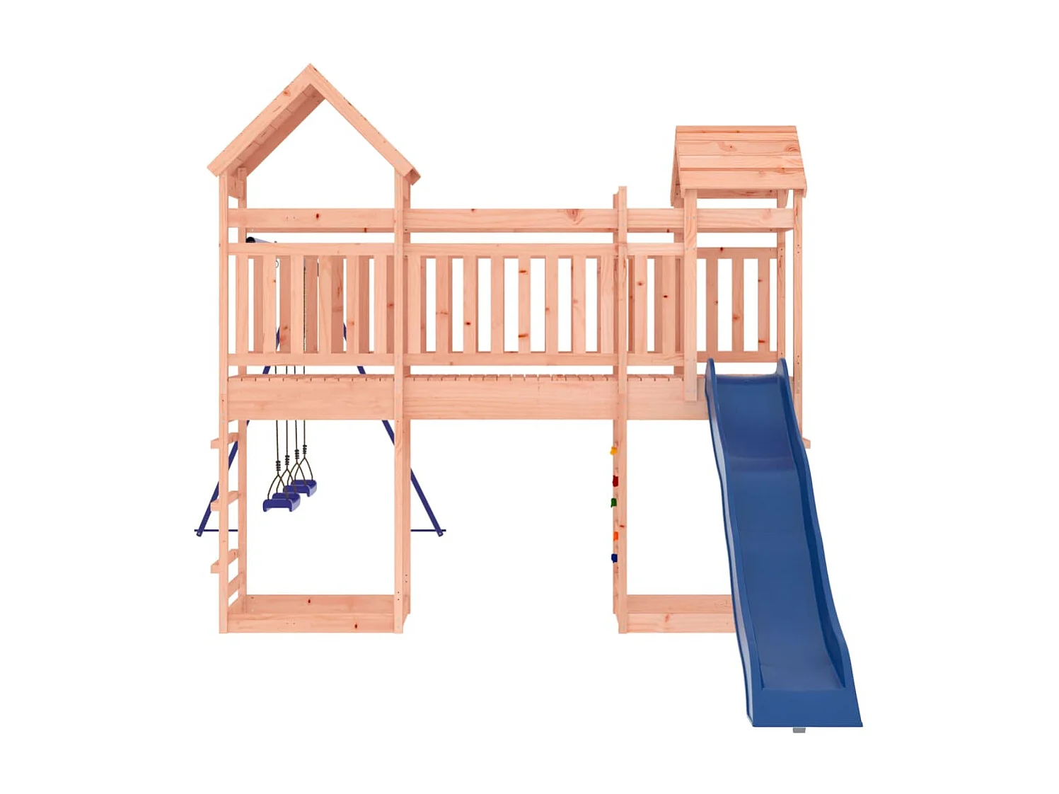 Parco giochi all'aperto in legno massello di douglas