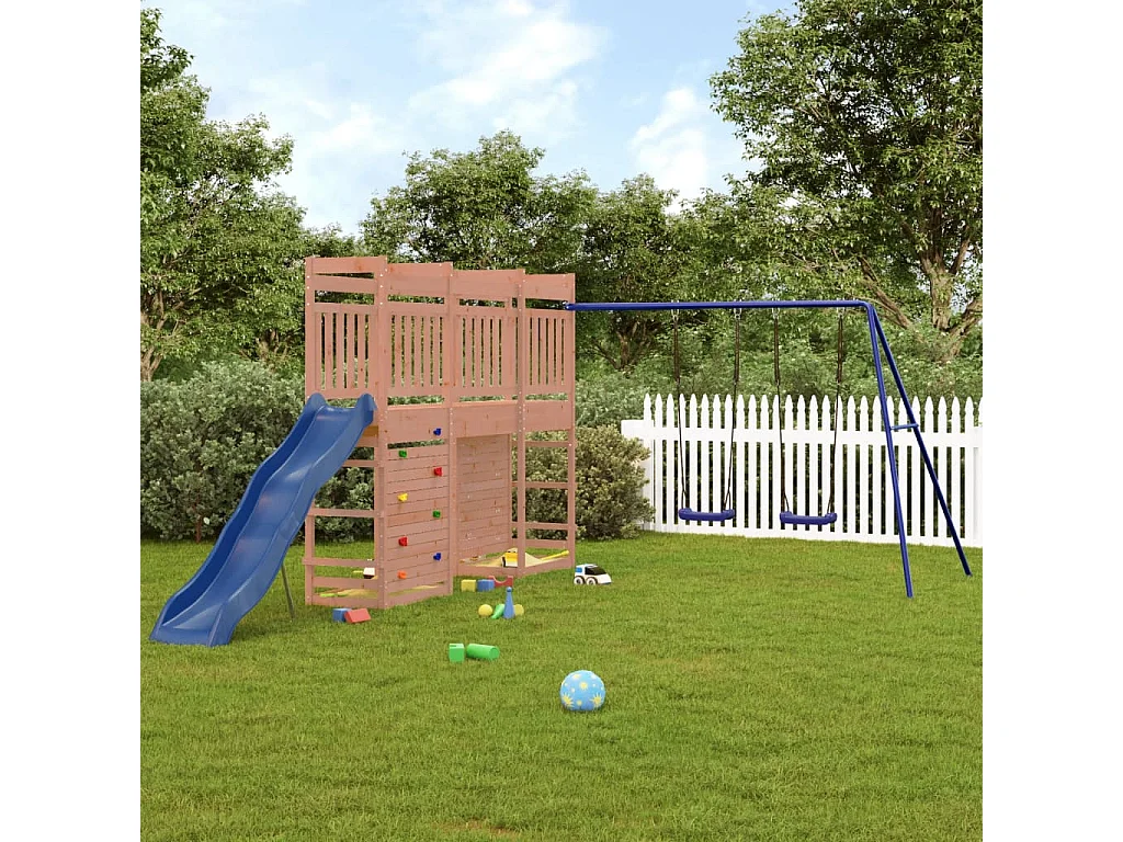 Außenspielplatz aus massivem Douglasienholz