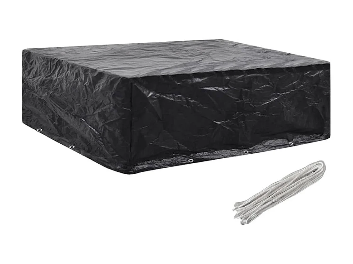 Housse de salon de jardin 8 ?illets 250x210x90 cm