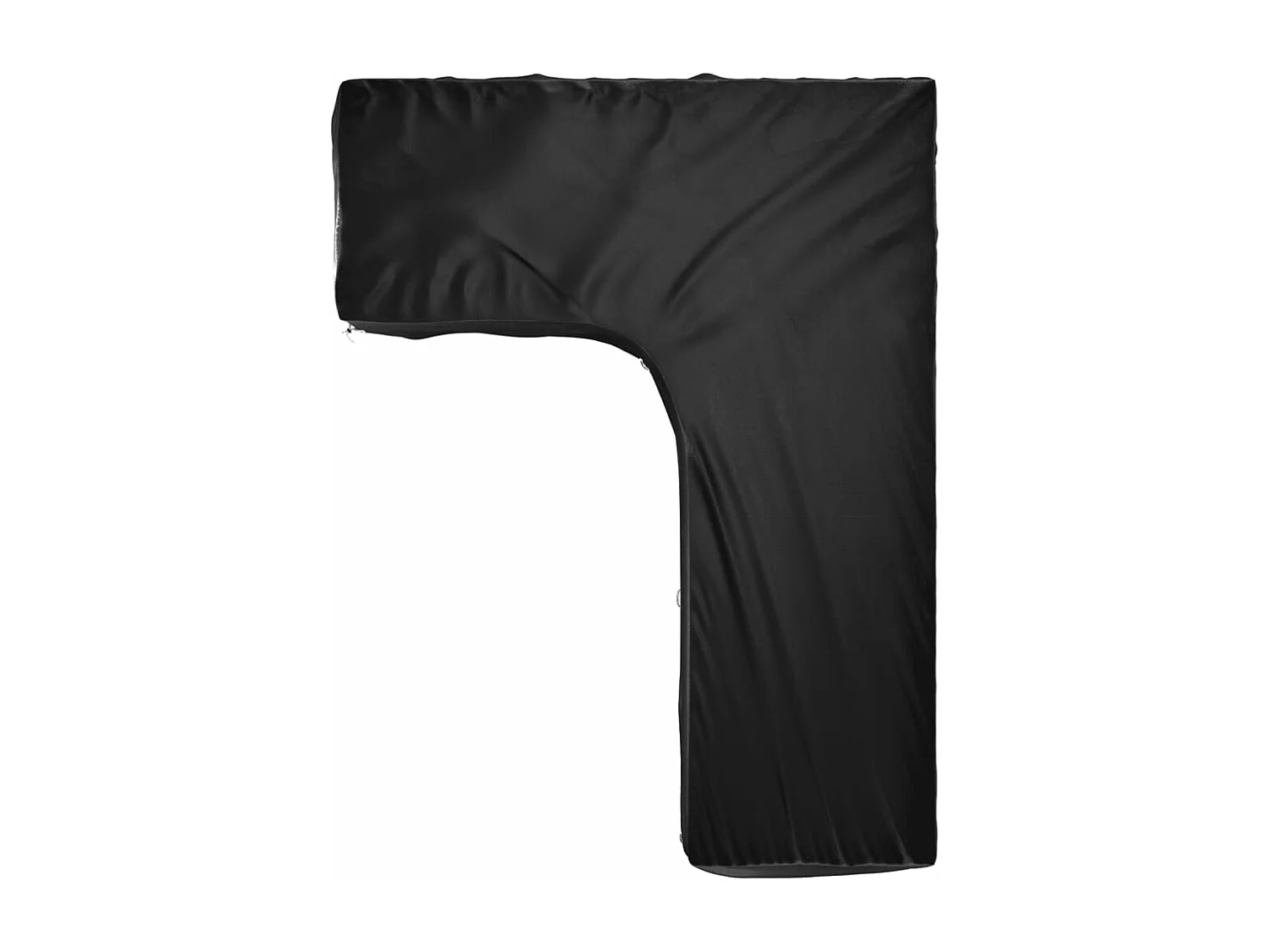 Housse de salon de jardin en forme de L 18 ?illets 220x285x80cm