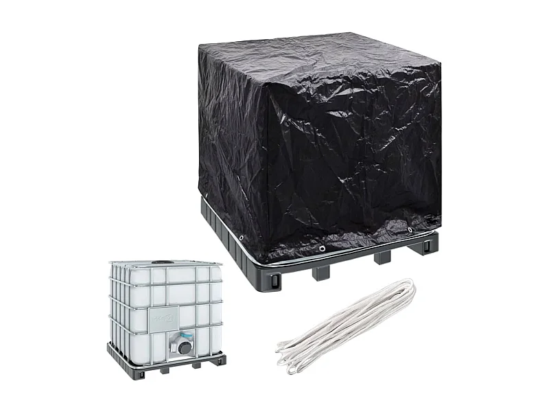 Tampa para contentor IBC 8 olhais 116x100x120 cm