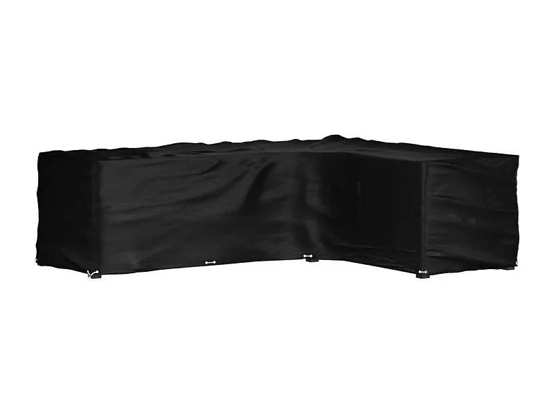 L-förmige Gartenmöbel-Abdeckung 16 Ösen 260x210x80cm