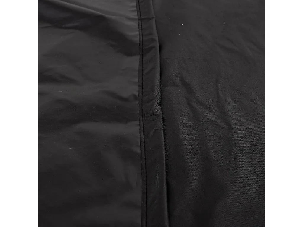 Housse pour portant de bois de chauffage noir 122x61x106 cm