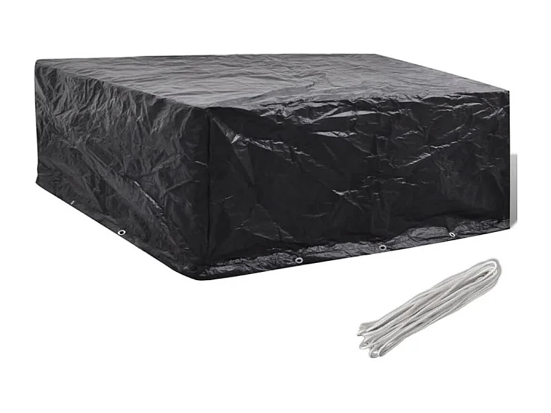 Gartenmöbel-Abdeckung 10 Ösen 260x260x90 cm