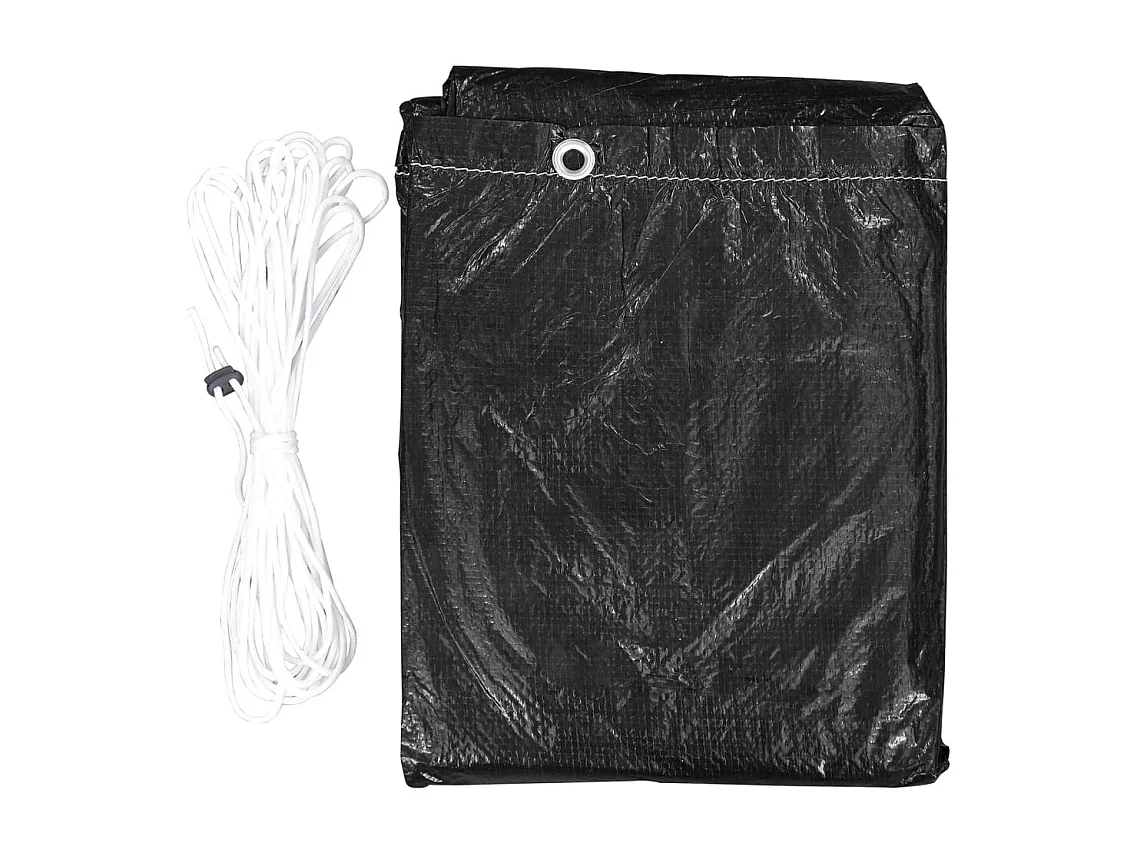 Housses de salon de jardin 2 pcs 12 ?illets 325x205x70 cm