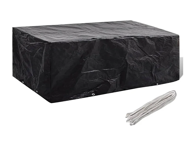 Housse de salon de jardin 8 ?illets 200 x 160 x 70 cm