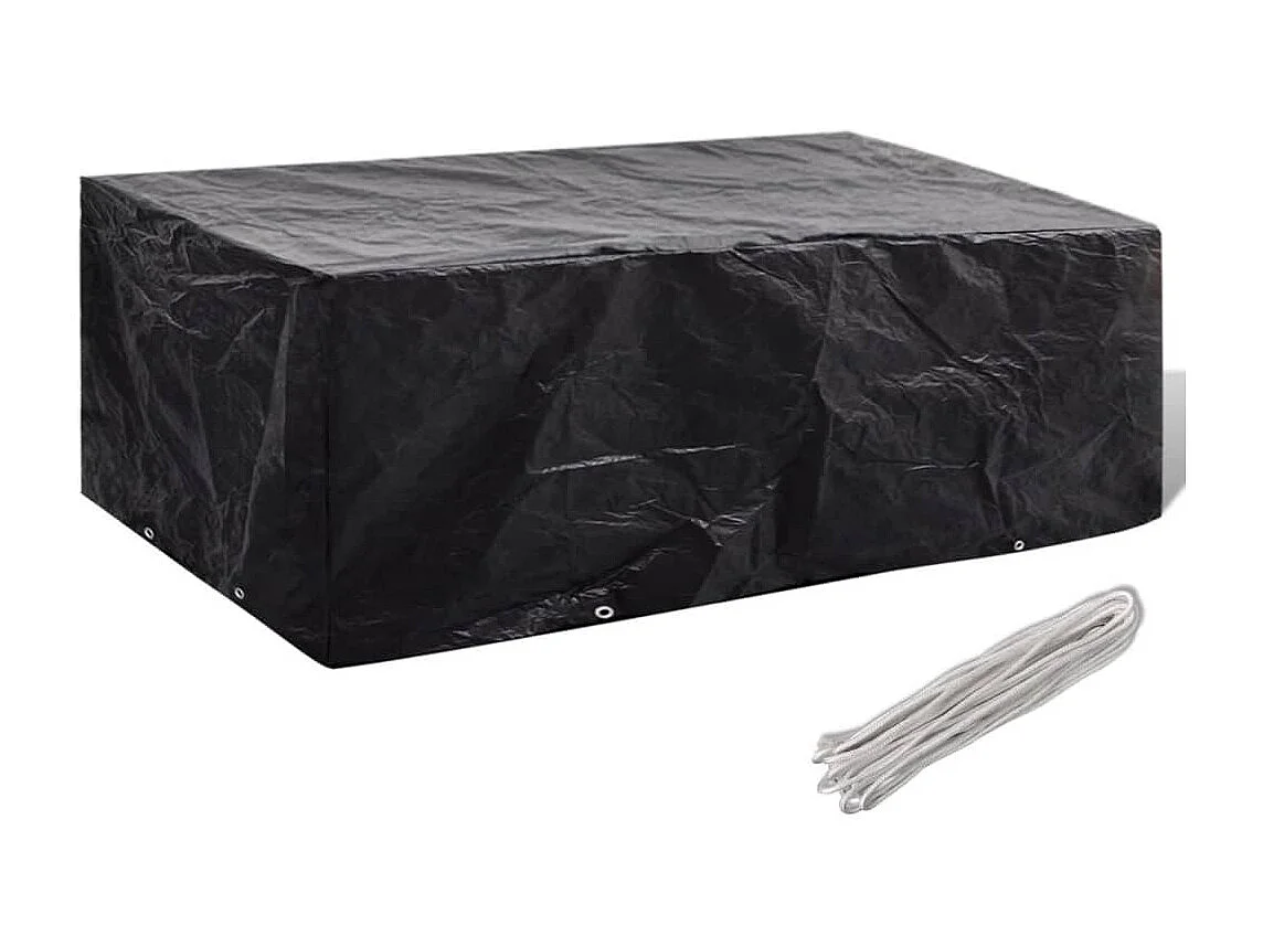 Housse de salon de jardin 8 ?illets 200 x 160 x 70 cm