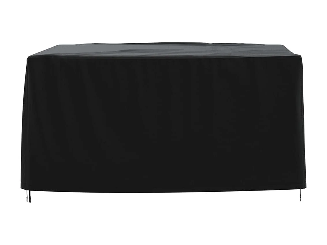 Housse de salon de jardin noir 200x165x80 cm oxford 420D