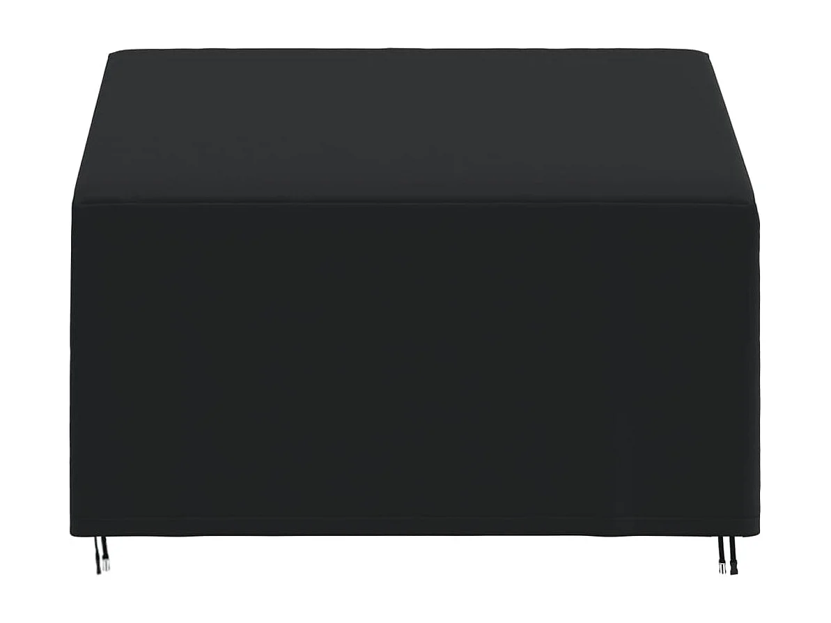 Housses de banc 2 places 2 pcs 134x70x65/94cm tissu oxford 420D