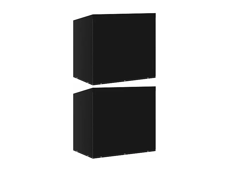 Housse de balancelle 2pcs 10 ?illets 2 fermetures 255x145x170cm