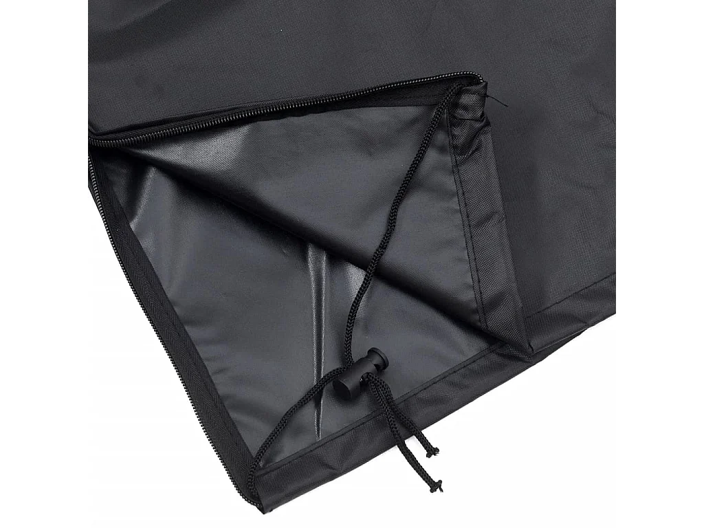 Fundas para sombrillas de jardín 2 uds 240x57/57 cm 420D