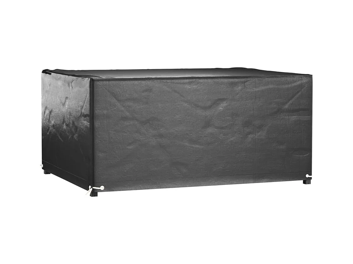 Housses salon de jardin2pcs 8?illets 180x135x80cm rectangulaire