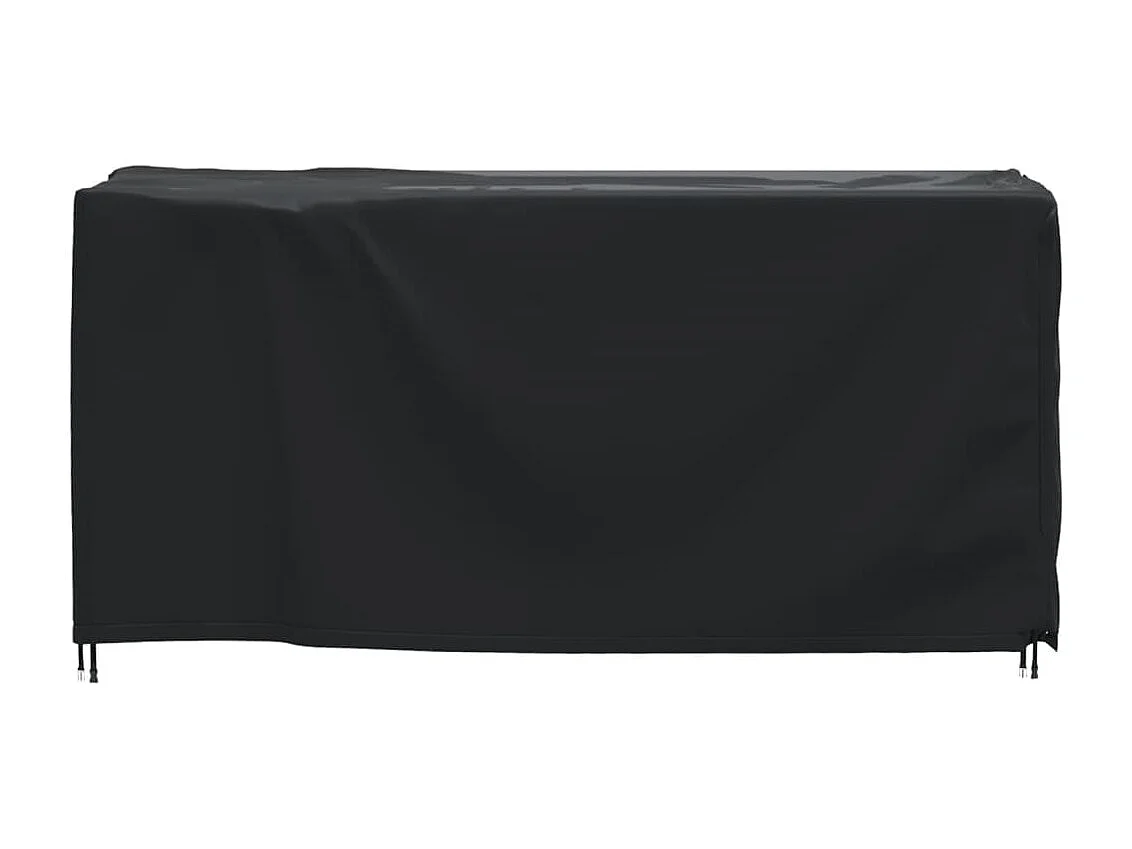 Funda para muebles de jardín negra 180x70x90 cm impermeable 420D