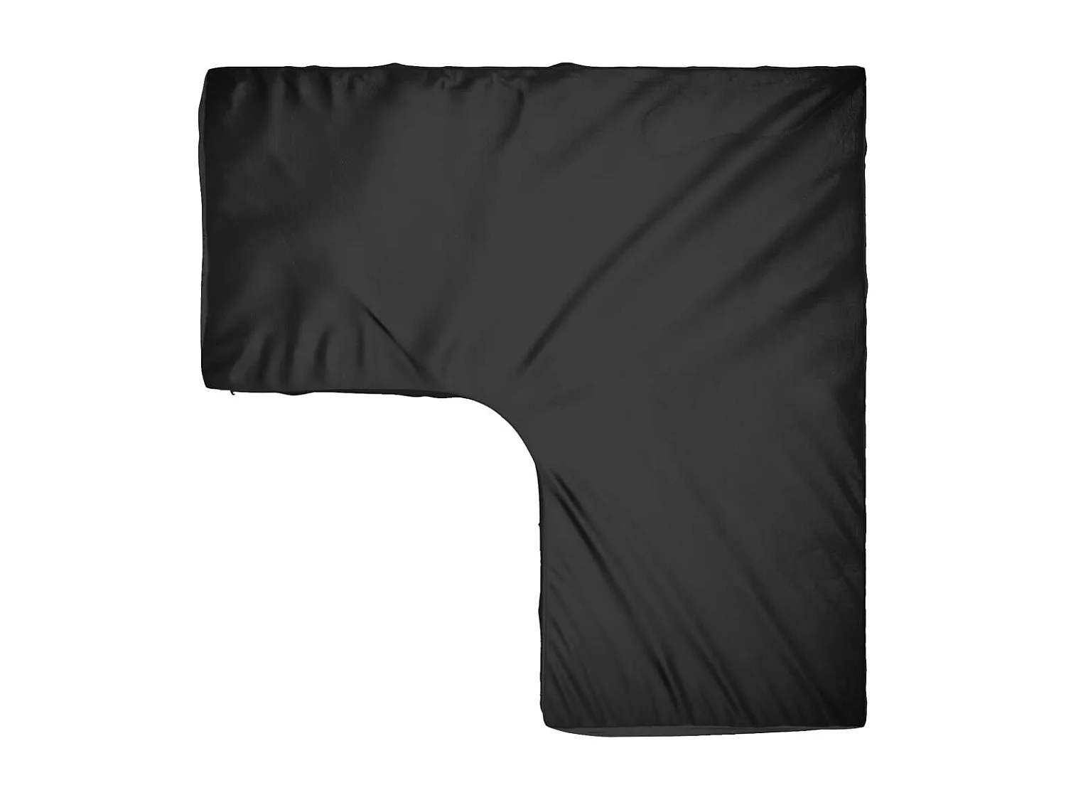 Housse de salon de jardin en forme de L 12 ?illets 185x185x90cm