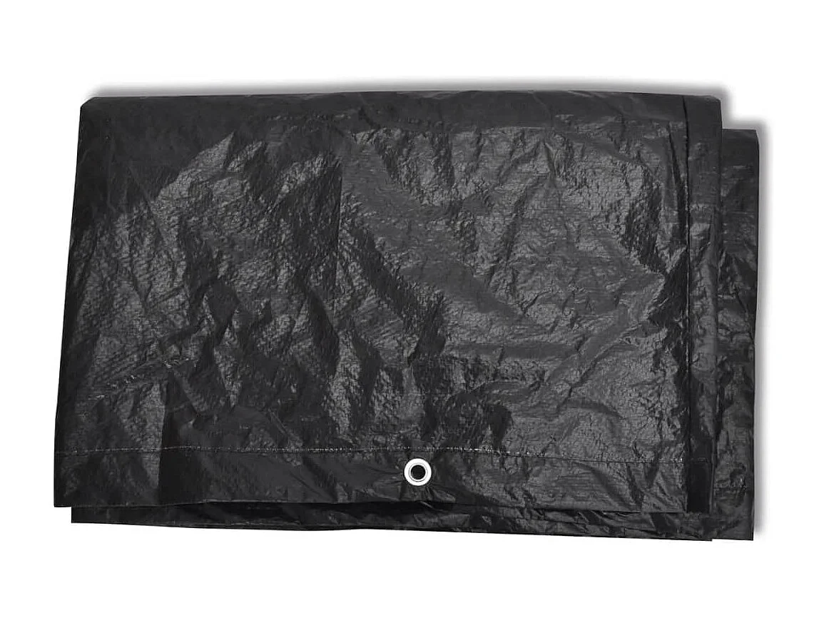 Housses de salon de jardin 2 pcs Rotin 10 ?illets 229 x 113 cm