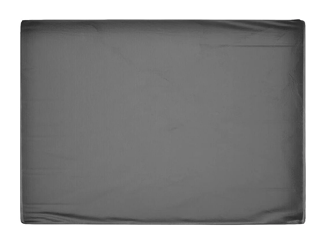 Fundas para muebles de jardín 2 uds 12 ojales rectangulares