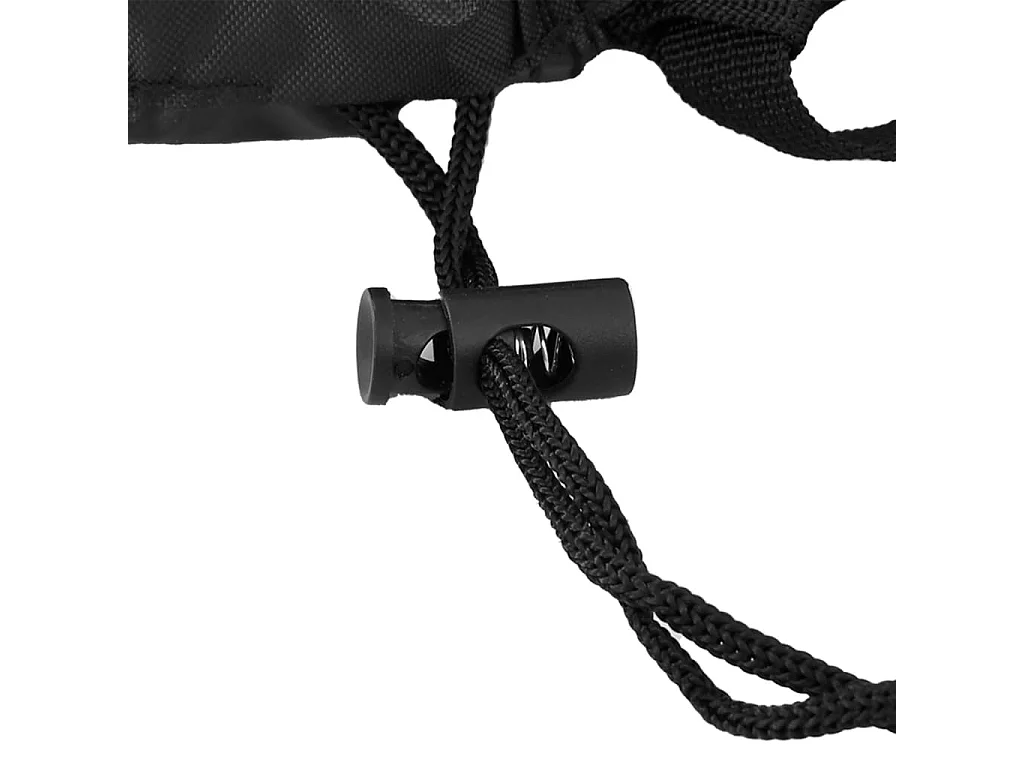 Housse de salon de jardin rond noir ? 182x71 cm oxford 420D