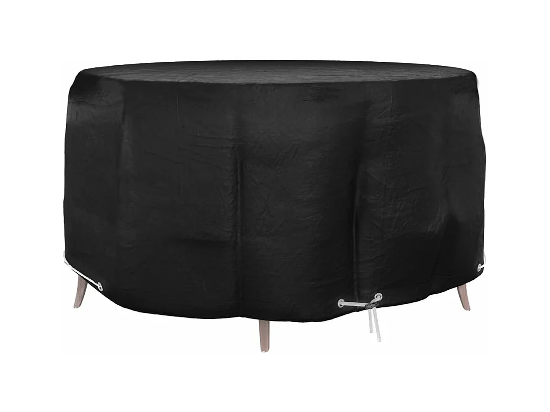 Housse pour meubles de jardin 10 ?illets ?230x90 cm rond