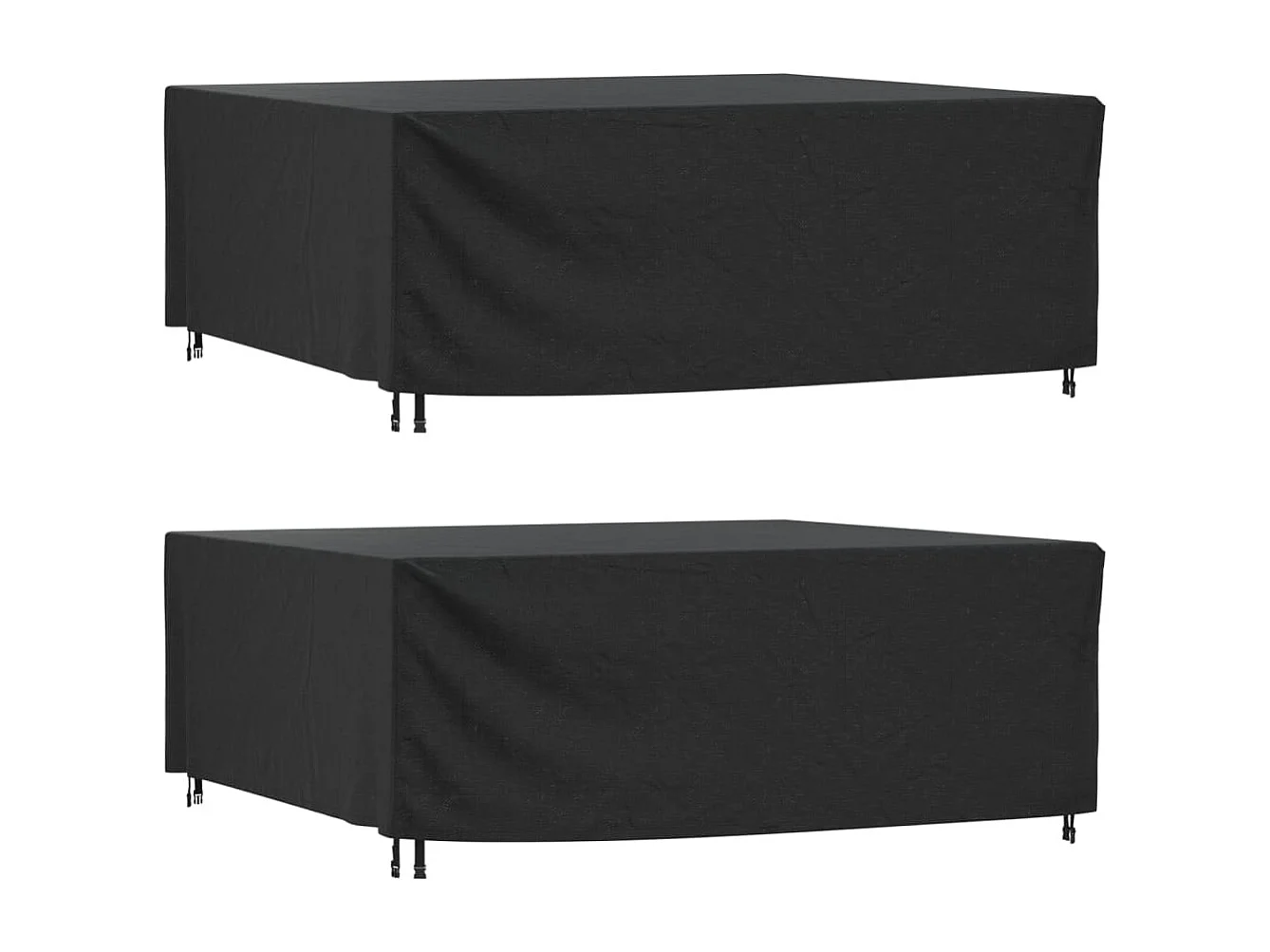 Housses de salon de jardin 2 pcs 250x210x90 cm imperméable 420D