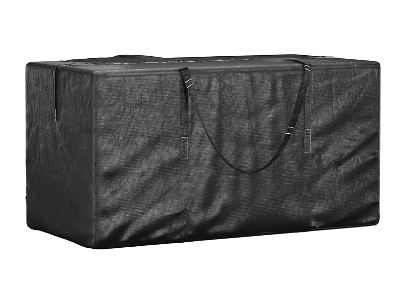 Sac de rangement pour sapin de No?l noir 150x75x75 cm PE