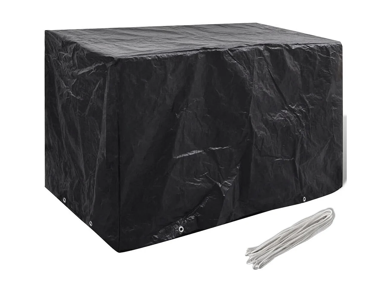 Housses de salon de jardin 2 pcs 8 ?illets 140x70x90 cm