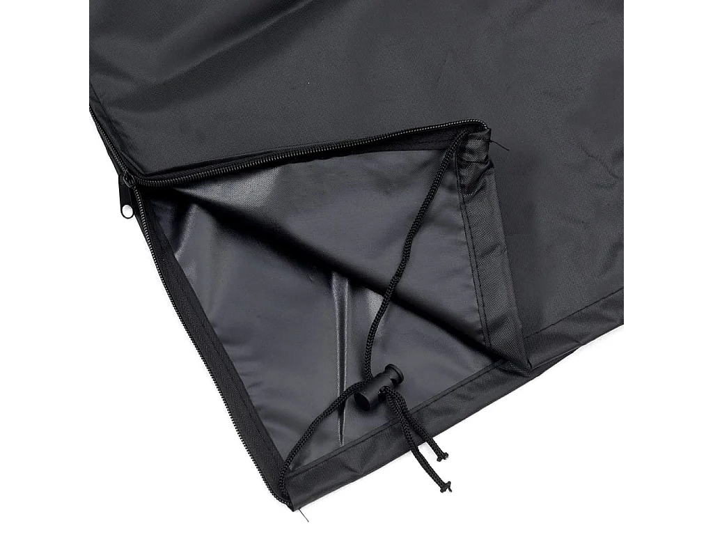 Housses de chauffage 2 pcs forme de pyramide tissu oxford 420D